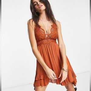 Free People Adela slip dress size small